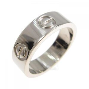 Cartier Love  Ring  EU 49 White Gold